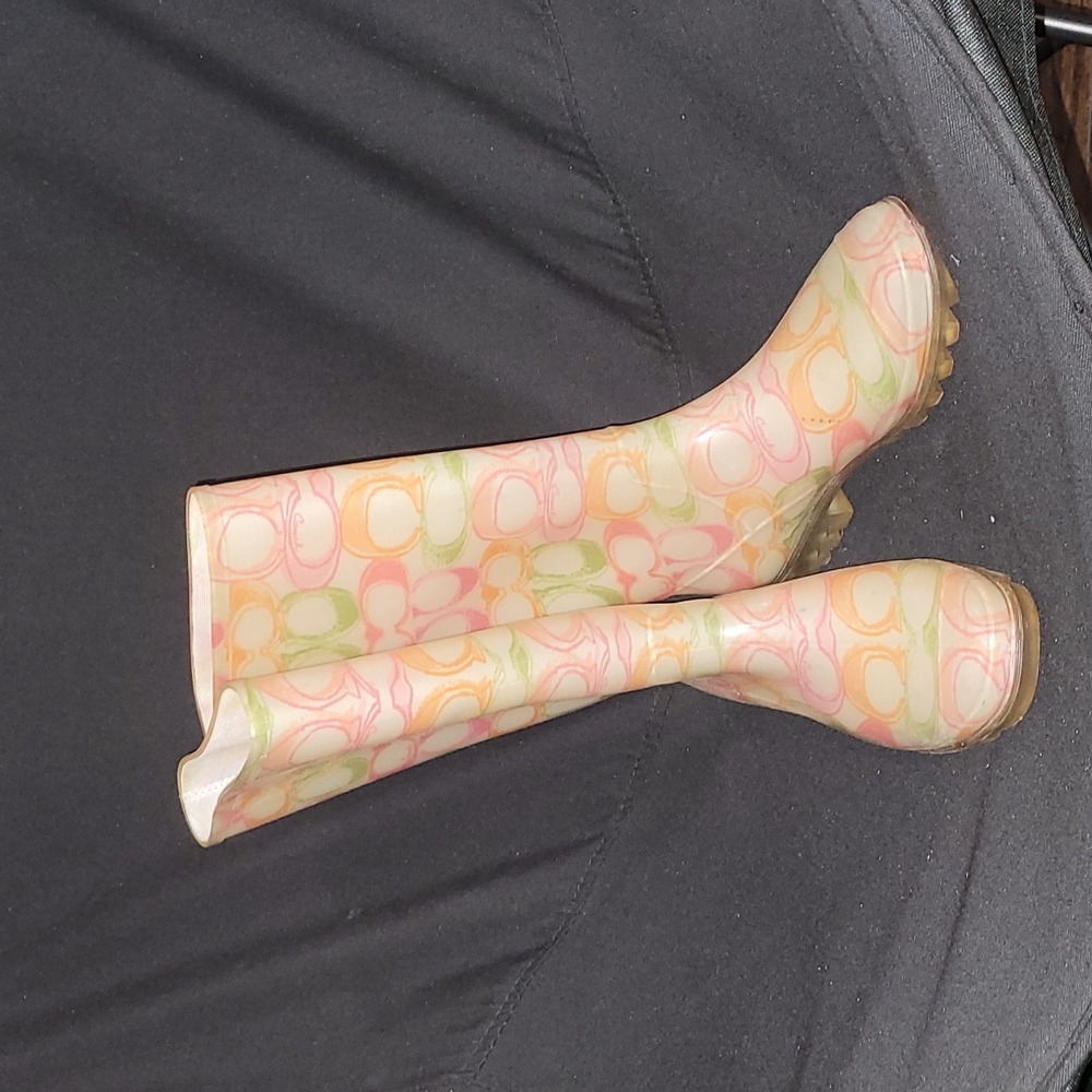 Authentic Coach Rainboots